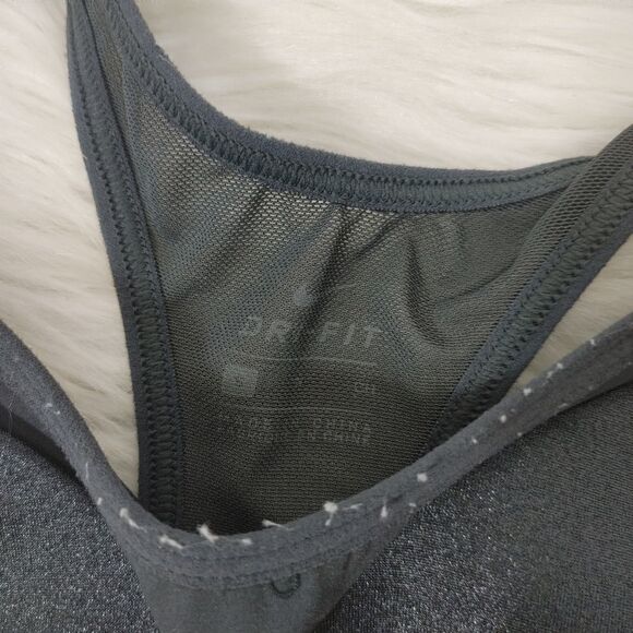 Nike Women's Size Small Black Sports Bra Mesh Back - Picture 3 of 5